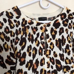 Leopard cardigan..